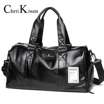 Chrri Kiwi travel bag mens portable business travel large-capacity duffel bag trend shoulder messenger fitness bag