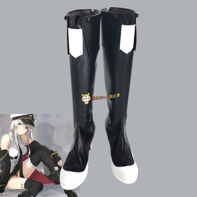 taobao agent Blue route 2COS shoe customization 0502 game character COSPLAY shoes to draw