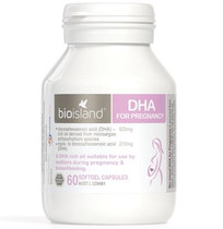 Australian Bio Island pregnant women special for pregnant lactation seaweed oil DHA soft capsule 60 capsules