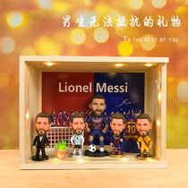 Barcelona Messi Real Madrid Juve Cristiano Ronaldo hand-made Neymar doll doll decoration Graduation season surrounding birthday gifts