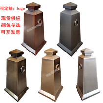 Stainless steel road cone reflective cone Hotel parking sign Barrier cone isolation pier Custom ice cream bucket identification plate warning plate