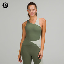 Online special sale of lulemon -- Nulu Assymetrical lady sports one-piece dress LW1DEZS