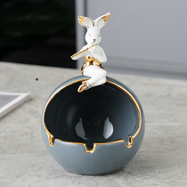 Nordic astronaut ashtray creative anti-fly ash personality simple home living room decorations ornaments birthday gifts