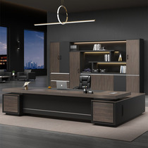 Boss Desk Desk Chair Combination Brief Modern Presidents Desk Big Class Desk Supervisor Leads Computer Desk Light Extravagant
