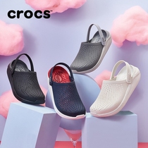 Crocs mens hole shoes LiteRide casual beach shoes Crocs womens slippers) 204592