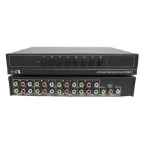 Tongli VSW81 AV switcher Eight-in-one-out audio and video switcher 8-in-one-out AV audio and video switcher