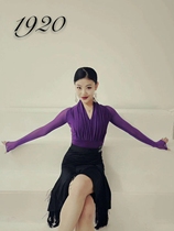 1920Dance new purple top Latin dance suit female 036 037 Offers and benefits while stocks last
