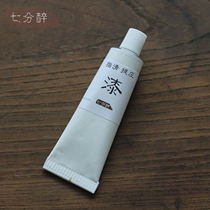 Wipe varnish lift Zhuang lacquer produce positive taste gold paint art seven points drunk system