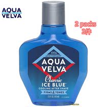 Original direct mail Aqua velva classic Men ice blue shaving water 103ml soothing cool skin