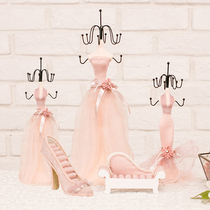 European jewelry rack Household princess jewelry rack Ear stud storage rack Jewelry display rack Earring rack Earring rack