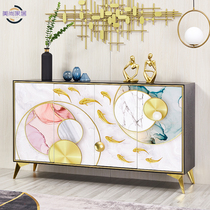 Door living room entrance cabinet Modern light luxury dining side cabinet Corridor decoration cabinet New Chinese shoe cabinet new 2021 explosion