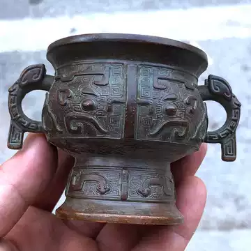清代乾隆年制造铜香炉鉴赏！__凤凰网