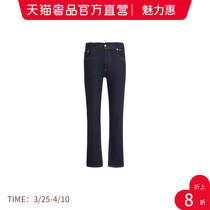 Versus Classic Black Cotton Quality Metal Button Mens Jeans Tannin