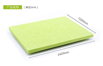 Wood wool sound-absorbing board the polyester fiber is sound-absorbing board the wood-based panels soundproofing mat wool panel