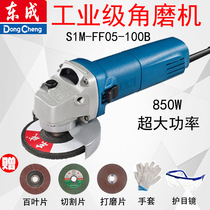 Dongcheng angle grinder FF03 09-100 grinder multifunctional household hand mill cutting machine Dongcheng power tool