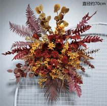 Rental Wedding Wedding Flowers Art Road Citation Bouquet Simulation Fake Flowers Finished Decoration Stage Ttai Wedding Ceremony Rental