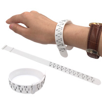 Jade bracelet measuring ring hand inch ring plastic bracelet size comparison ring wrist jewelry measuring tool
