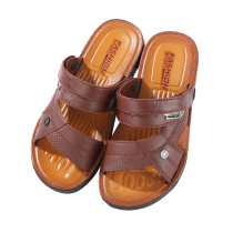 2021 Summer men sandals Soft bottom beach Anti-slip two wear Driving breathable abrasion resistant Outdoor Leisure Vietnam cool Drag