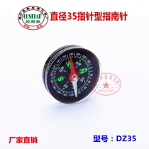 Ostair high precision pointer type 35MM professional miniature plastic gift compass finger North needle