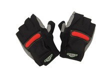 Foreign trade outdoor climbing gloves cool personality luminous gloves half finger 0 12