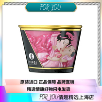 Spring painting shunga flirting aromatherapy low temperature candles couple foreplay flirting massage essential oil drip wax smash Toys