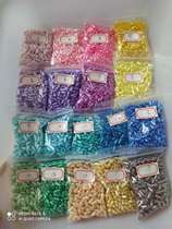 4 * 7MM water drop hole upper and lower hole hand with bead accessories a bag