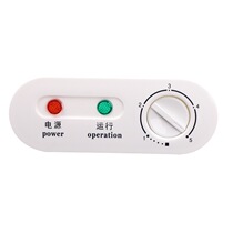 Commercial freezer freezer plastic accessories screen switch knob hidden freeze indicator white thermostat display panel
