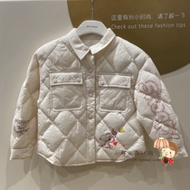 mini peace Taiping bird boy clothing 2020 winter girl cartoon light and thin down shirt F2CAA4284 4K01