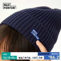 MAXFORFUN childrens clothing Camping series Childrens wool cap boys and girls Joker knit hat warm tide in autumn and winter