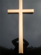  Christian gift Cross overall solid wood 80 cm Church Family Fellowship wall decoration pendant