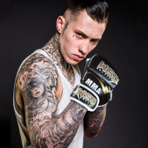 Boxing gloves half finger boxing gloves men and women UFC Muay Thai fighting training MMA free fight gloves