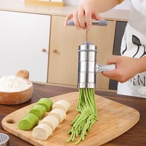 Noodle machine Hele machine Household small manual Hele brand artifact 莜面工具 Multifunctional stainless steel noodle press