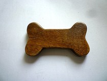(Wood Fun Square) Thick dog bone-shaped wood cross-stitch wool thread winding board