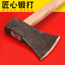 Woodworking axe Carpenter axe special all-steel sharp handmade forged axe chopping wood large rural logging and chopping wood