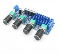 XH-M577 digital power amplifier board TPA3116D2 audio amplifier board high power audio board operational amplifier 12-24V
