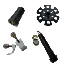 NS original interior and exterior lock three-section climbing pole accessories aluminum alloy carbon telescopic cane repair after-sales accessories