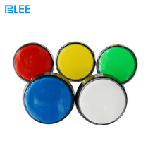 Large amusement machine accessories 60mm large circle wave ratio with light button switch