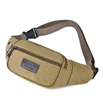 Canvas Purse Strings Male Ladies Versatile Large Capacity Leisure Outdoor Sports Business Cashier Wear and waterproof Waterproof Purse
