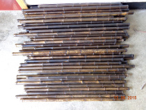 Nine-section Purple Bamboo without root old bamboo material processing custom-made bamboo material flute material performance props material