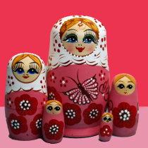 Russian jacket 5 floors featured creative gift Harbin Tourism Souvenir Children Toys Plus 10 floors