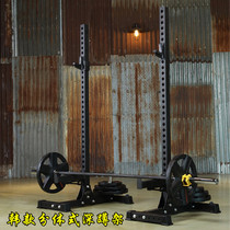 Multifunctional squat rack Home fitness equipment Frameless split squat bench press rack Barbell rack weightlifting bed Commercial
