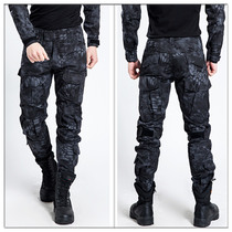 Tactical trousers mens slim wear-resistant spring and autumn summer pants outdoor pants mens special forces combat pants