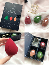Lmummy makeup egg not to eat powder Makeup Sponge Color Makeup Egg Dry Wet Super Soft Powder Bashing Flagship Store Official