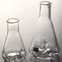 50 100 250 500 1000ml 2L triangular flask with baffle shake bacteria flask three concave three thorns four concave