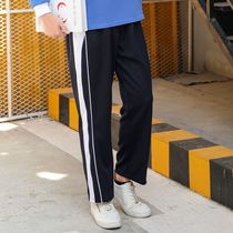 Shenzhen School Uniform Pants Summer Clothing Early Middle Middle School High School Students School Pants Men And Women Sports Spring Autumn Summer Speed Dry Thin Long Pants