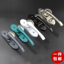 Luxury Crescent lock aluminum alloy stainless steel push-pull door window lock glass sliding door window safety lock spring