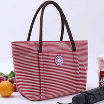 Rice box bag thickened portable lunch bag mommy large satchel student with rice bag canvas waterproof small cloth bag bag