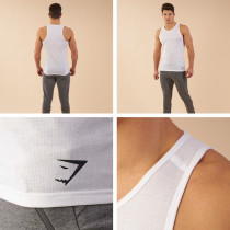 Xiao Xijia muscle fitness exercise quick-drying round neck sleeveless mesh breathable moisture wicking running sports vest