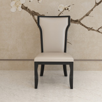 New Chinese Hotel Dining Chair Soft Bag Eu Style Modern Minima Hotel Dining Chair Vintage Solid Wood Chairs