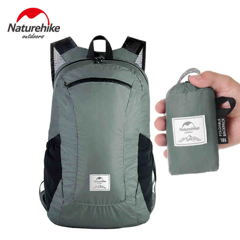 Outdoor Travel Folding Backpack Ultra-light Waterproof Shoulder Pack Mini Mountaineering Pack Portable Skin Pack